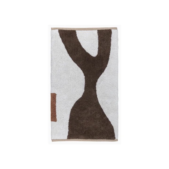 Mette Ditmer - Figura Rug, 80 x 50 cm, brown
