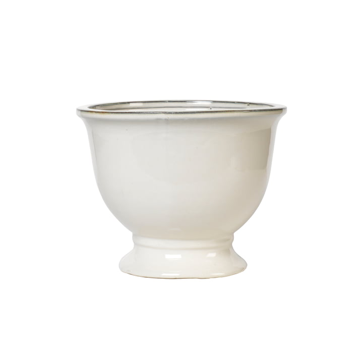 Broste Copenhagen - Annabella Flower pot Ø 24.5 x 19 cm, beige