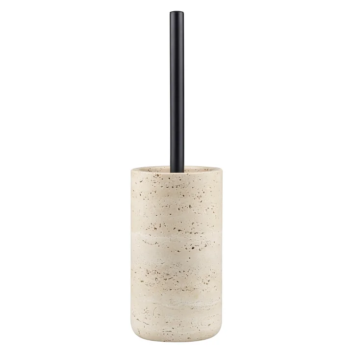 Mette Ditmer - Travertine toilet brush, linen