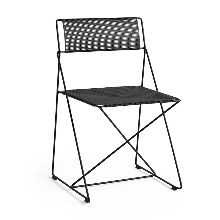 HAY - X-Line Chair, outdoor, black