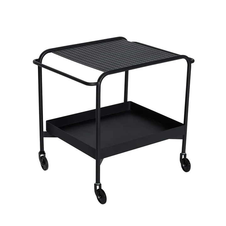 Hübsch Interior - Push serving trolley with castors
