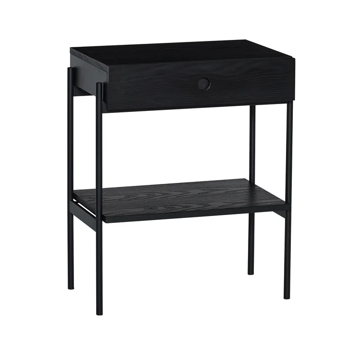 Hübsch Interior - Noir bedside table, black