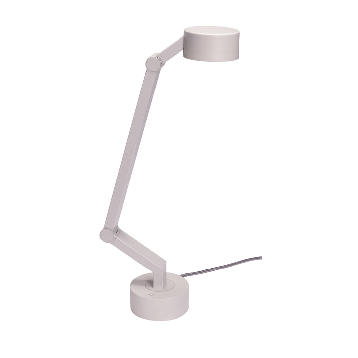 Hübsch Interior - Verve LED table lamp, light gray