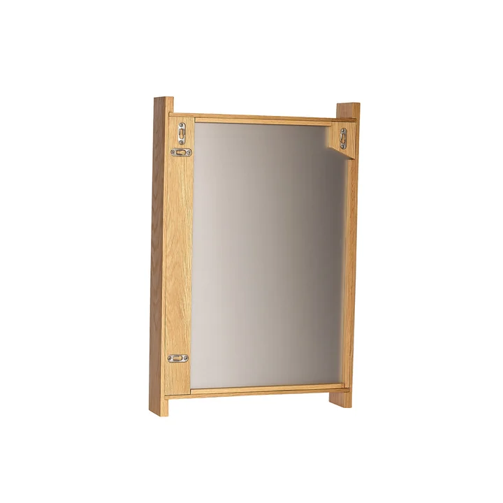 Hübsch Interior - Forma wall mirror 60 x 40 cm, oak frame