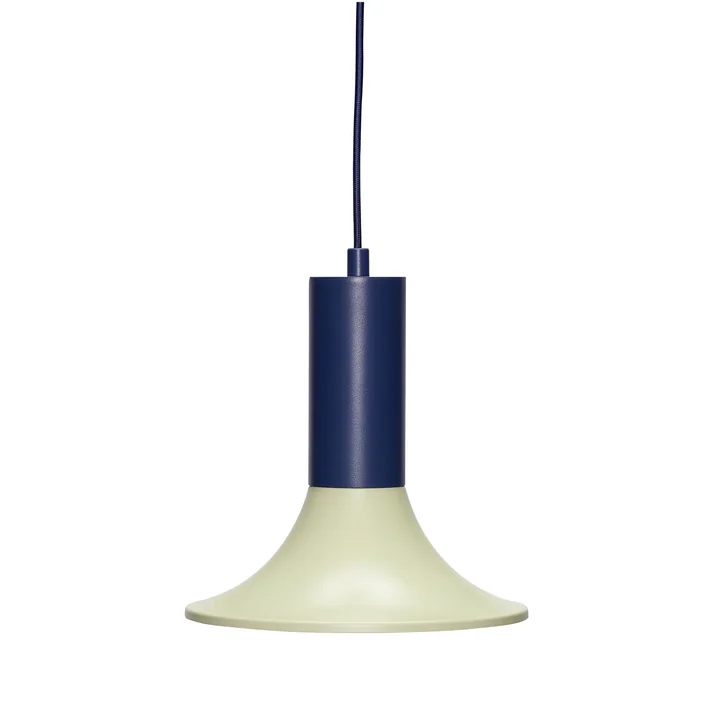 Hübsch Interior - Luminary pendant light, blue / light green