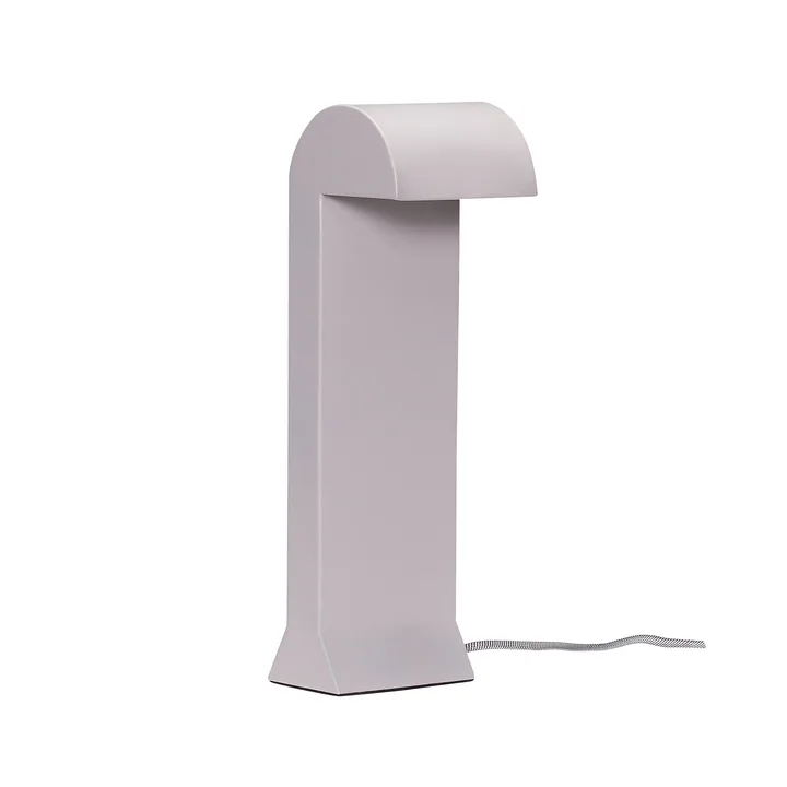 Hübsch Interior - Soothe LED table lamp, light gray