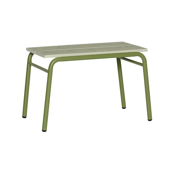Hübsch Interior - Koi bench, green / gray