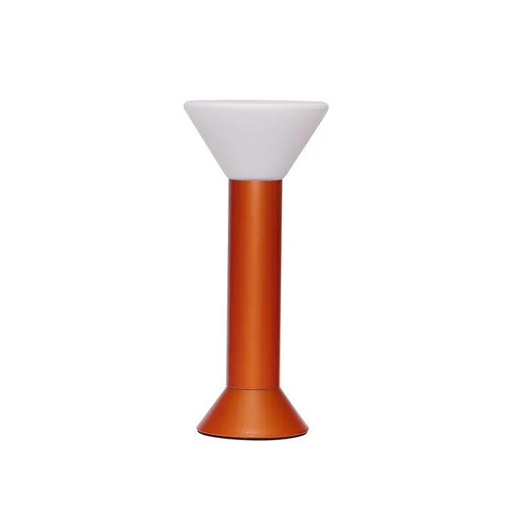 Hübsch Interior - Flash rechargeable lamp, metallic orange