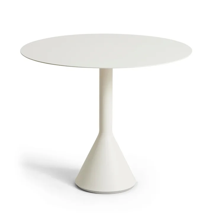 HAY - Palissade Cone Table Ø 90 x H 74 cm, cream white