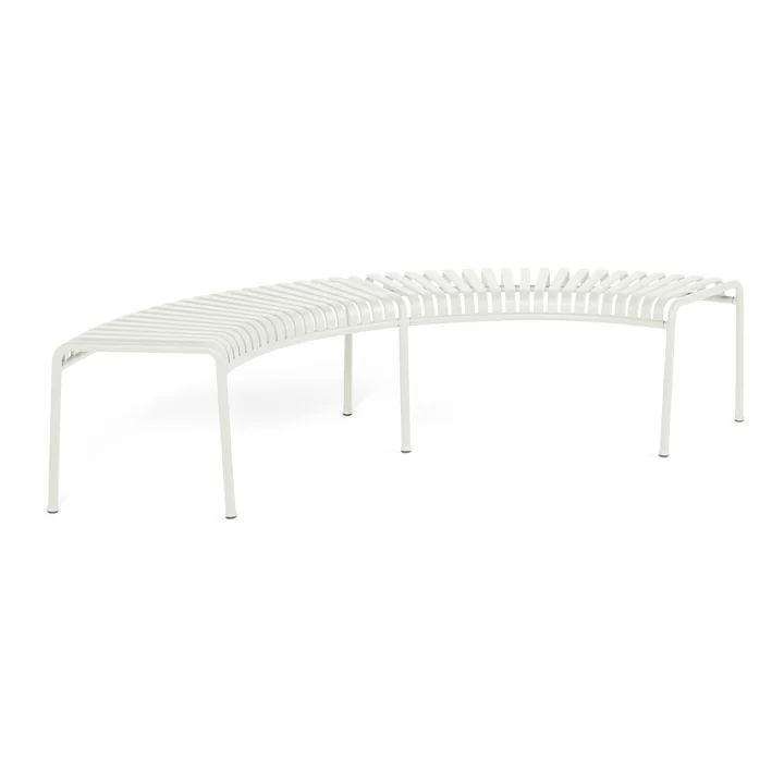 HAY - Palissade Park Bench incl. center foot, cream white