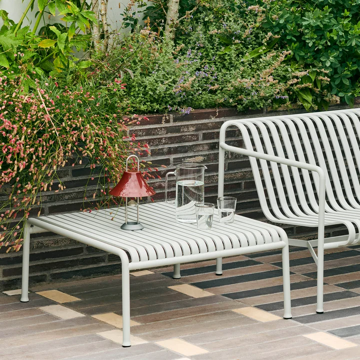 HAY - Palissade Side table, 81.5 x 86 cm, cream white