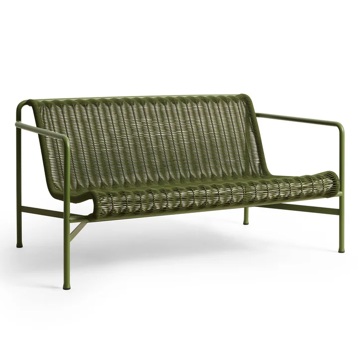 HAY - Palissade Cord Lounge Sofa, olive