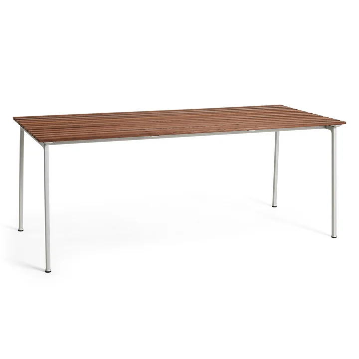 HAY - Traverse table, 190 x 83 cm, aluminum / oiled ash