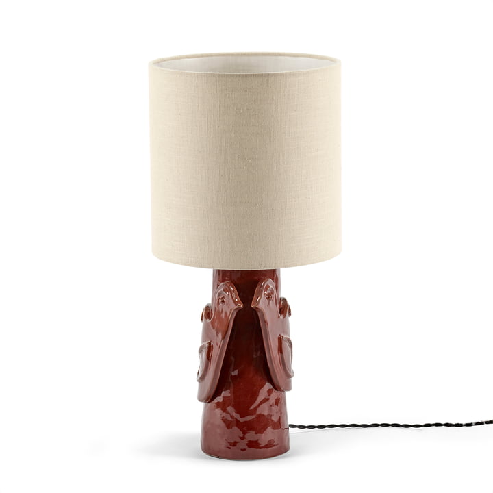 Serax - Paloma Table lamp, red / beige