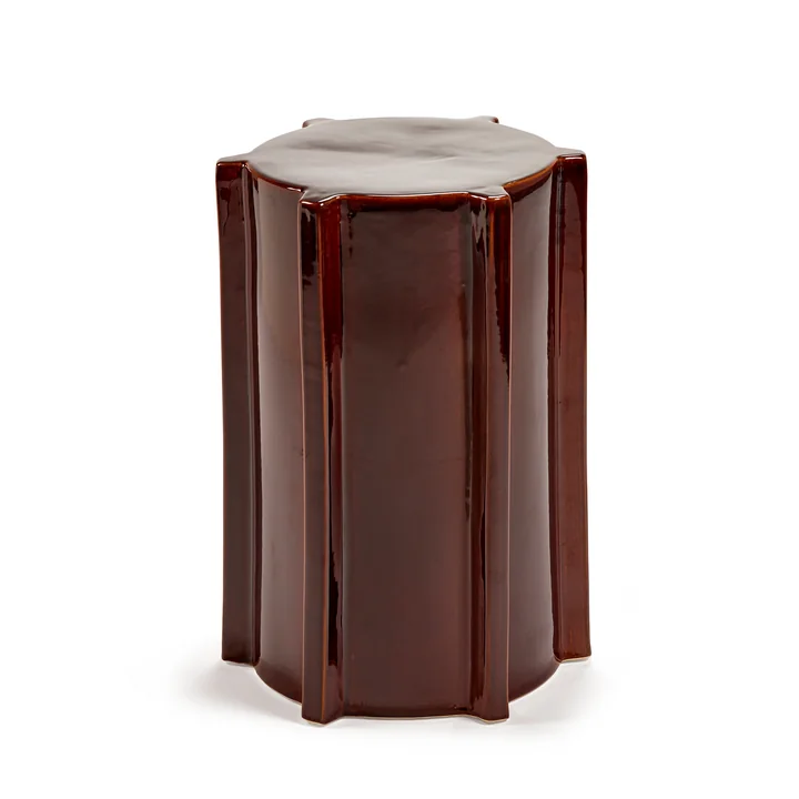 Serax - Pawn side table, Ø 31.3 cm, dark brown