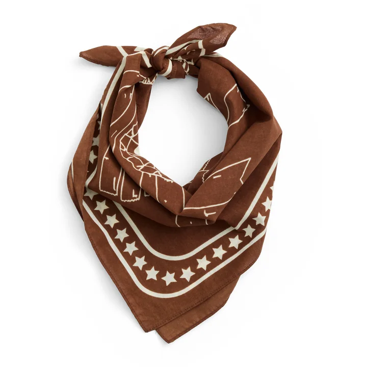 HAY - Dogs Dog towel, recycled, 55 x 55 cm, brown