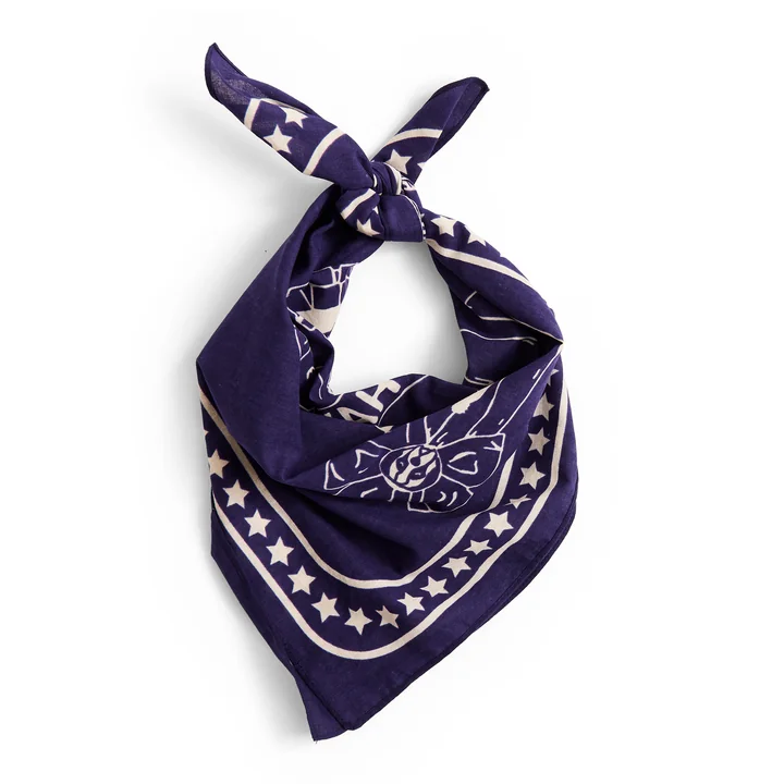 HAY - Dogs Dog towel, recycled, 55 x 55 cm, dark blue