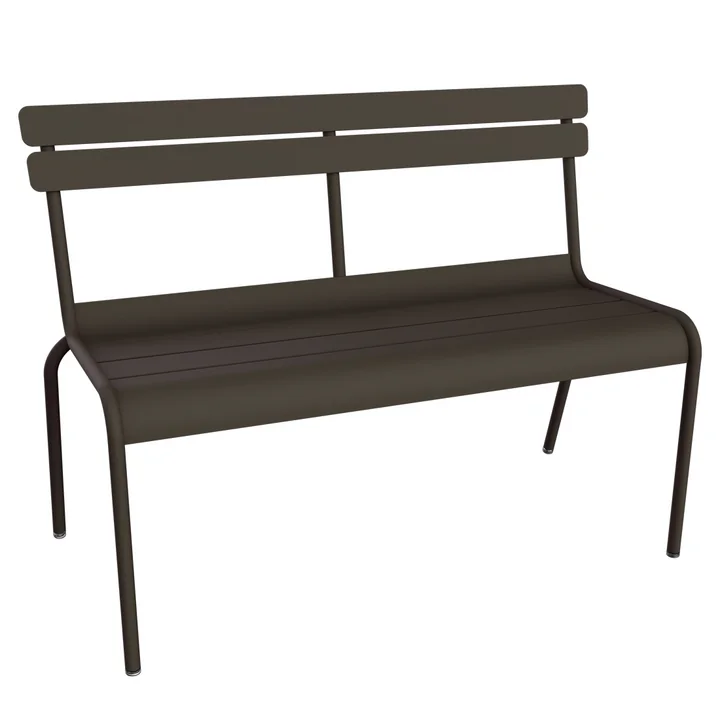 Fermob - Luxembourg Bench, stackable, tonka