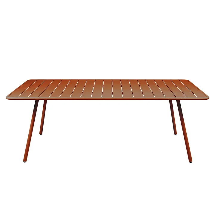 Fermob - Luxembourg Table, rectangular, 100 x 207 cm, candied orange