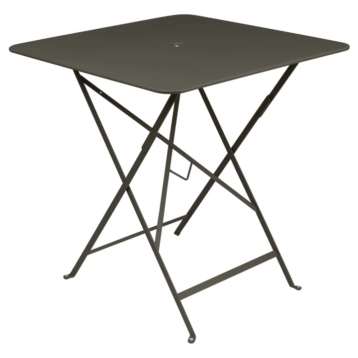 Fermob - Bistro Folding table, 71 x 71 cm, tonka
