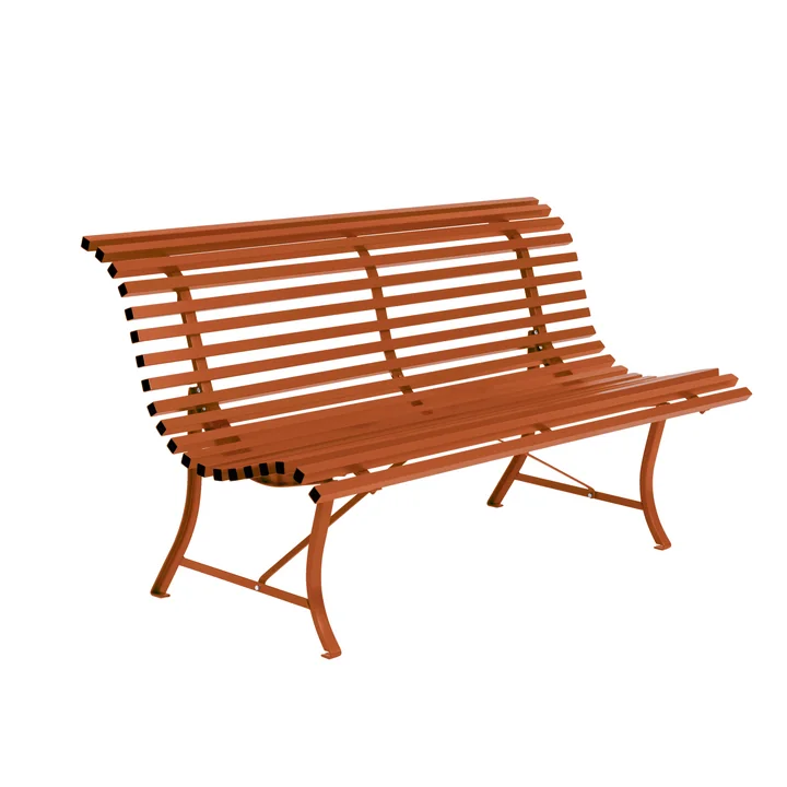 Fermob - Louisiane bench, 150 cm, candied orange