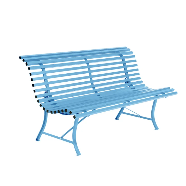 Fermob - Louisiane bench, 150 cm, maya blue
