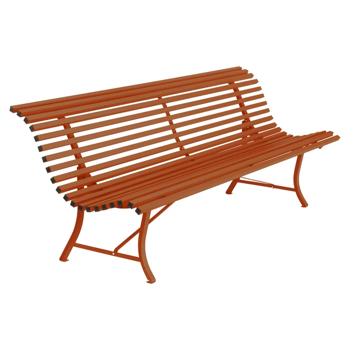 Fermob - Louisiane Bench, 200 cm, candied orange