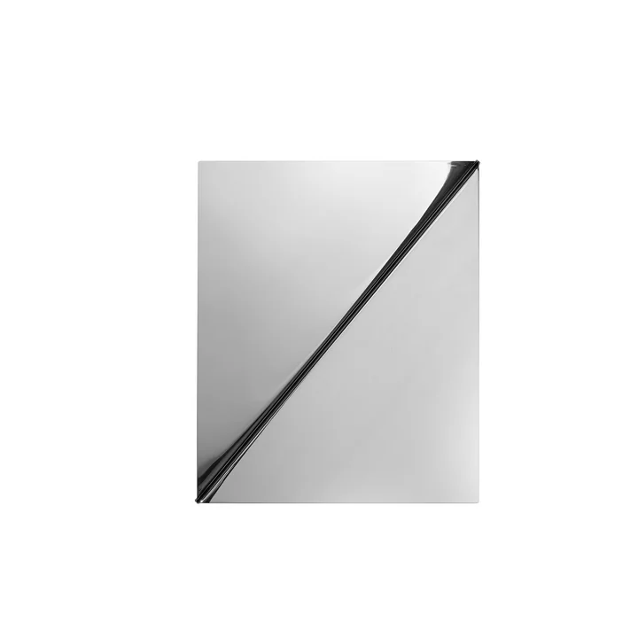 Muuto - Gauze wall mirror, polished steel