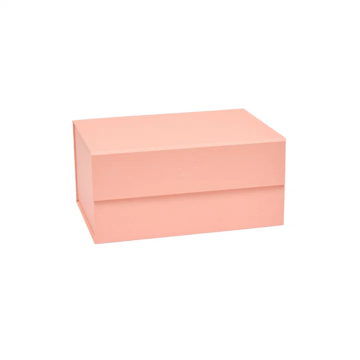 OYOY - Hako Storage box, 24 x 17 cm, coral