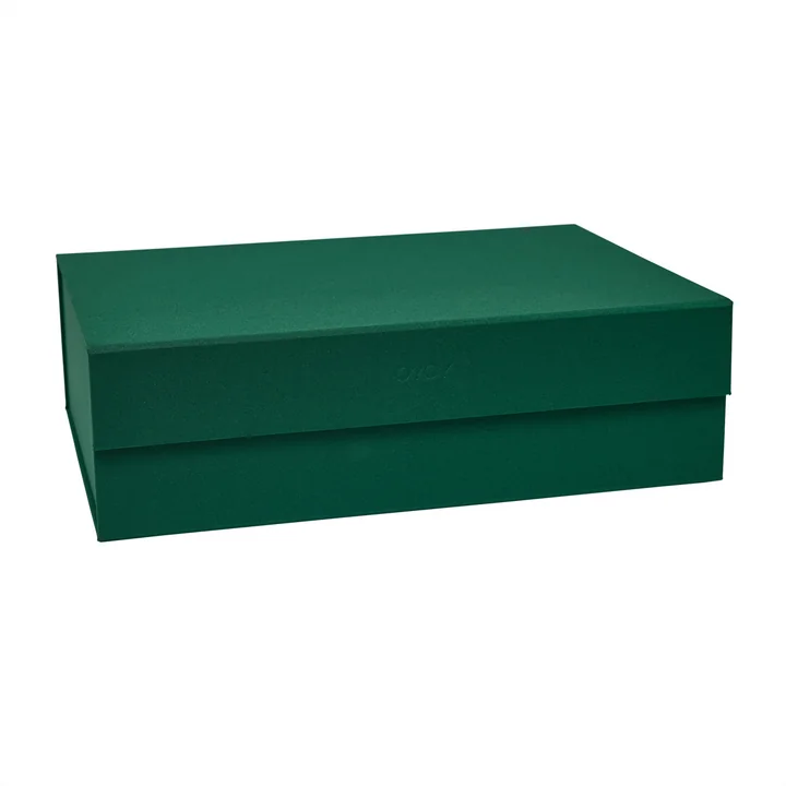 OYOY - Hako Storage box, 45 x 33 cm, dark green