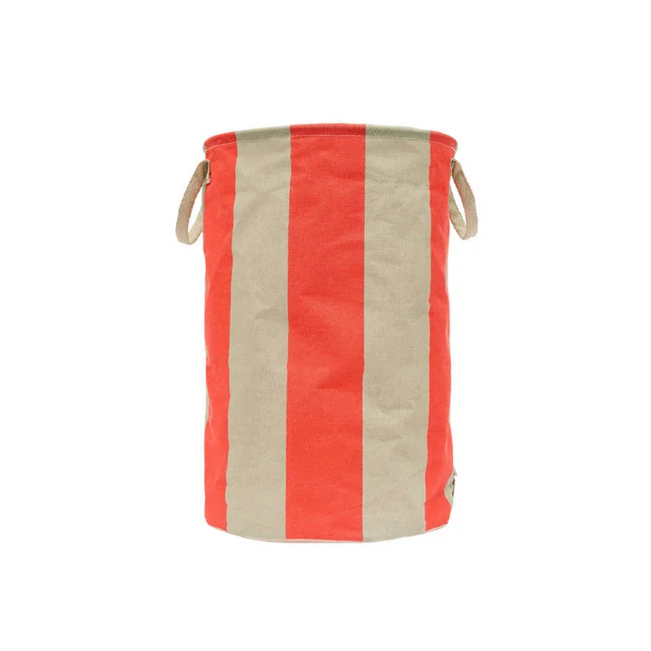 OYOY - Kara Laundry basket, Ø 38 x H 54 cm, cherry red