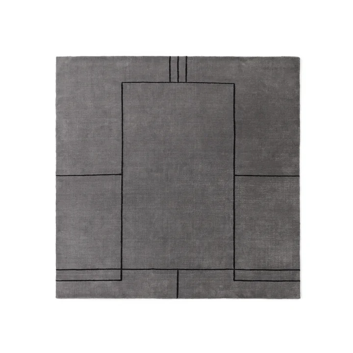 & Tradition - Cruise Rug AP11, 240 x 240 cm, Colombo grey blue