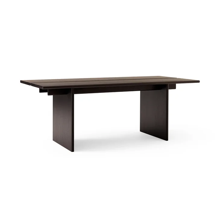 & Tradition - Ita OS1 Dining table, 200 x 95 cm, dark stained oak