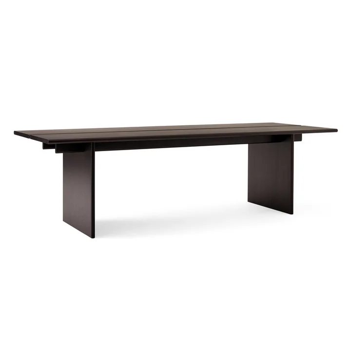 & Tradition - Ita OS2 Dining table, 260 x 95 cm, dark stained oak