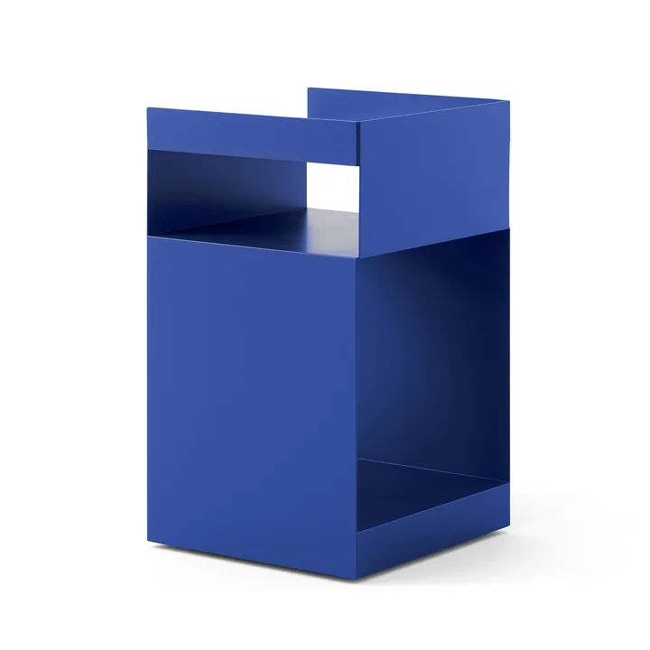 & Tradition - Rotate side table SC73, 59 x 35 cm, steel, cobalt blue