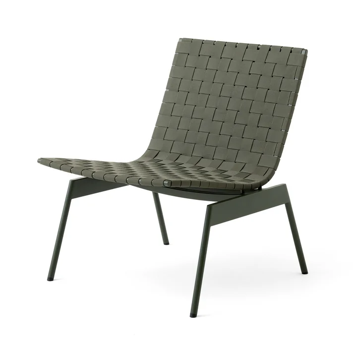 & Tradition - Ville AV44 Outdoor Lounge Chair , bronze green