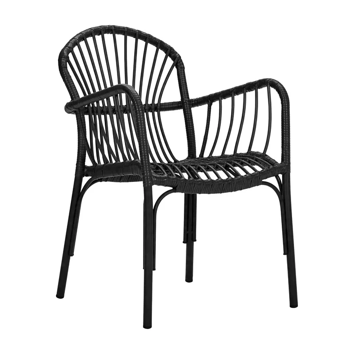 Brea Chair Outdoor from House Doctor in the color black