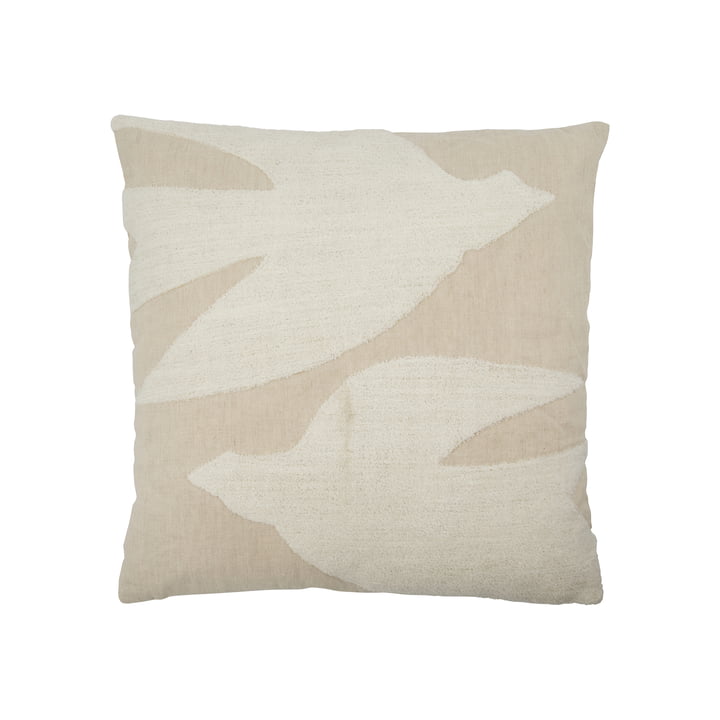 House Doctor - Fly cushion cover, 50 x 50 cm, off-white