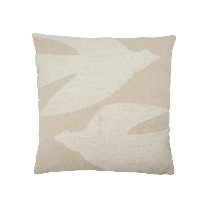 House Doctor - Fly cushion cover, 50 x 50 cm, off-white
