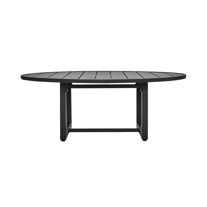 House Doctor - Helo Outdoor Table, Ø 120 x H 45 cm, black