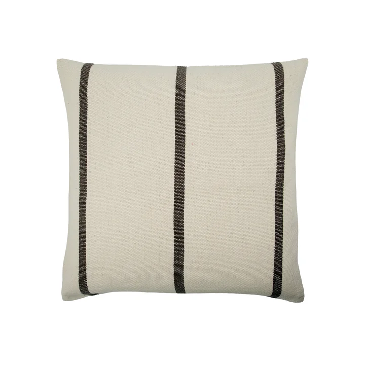 House Doctor - Nula cushion cover, 50 x 50 cm, dark brown