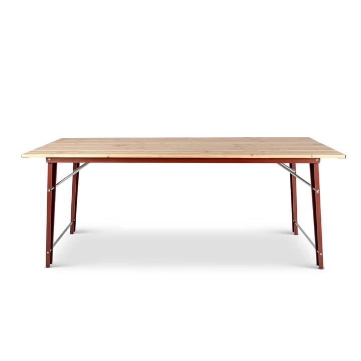 Weltevree - Salut Outdoor table 190 x 70 cm, oxide red