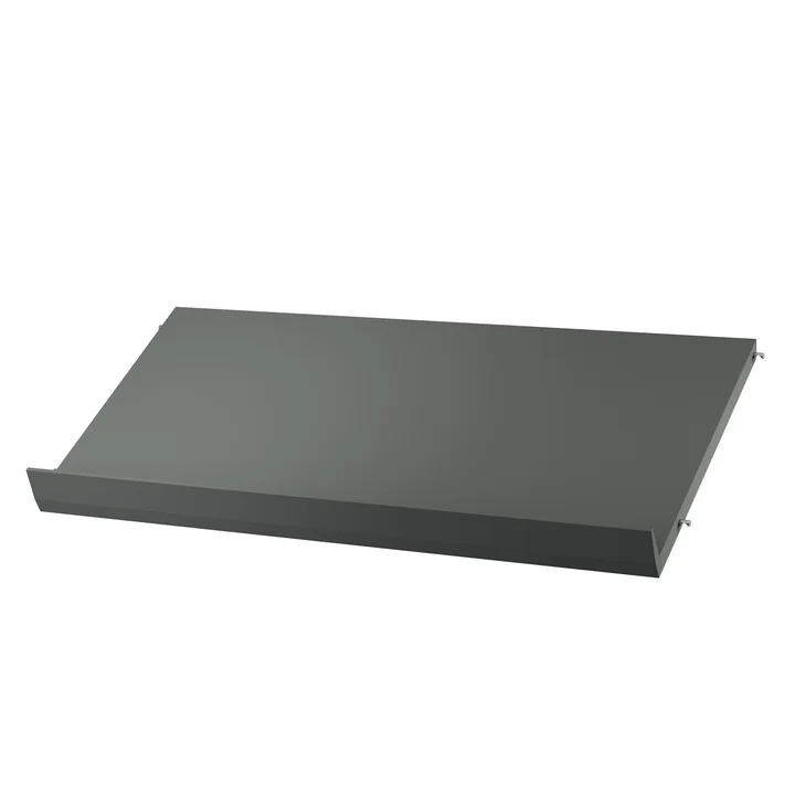 String - Magazine rack, 78 x 30 cm, dark gray