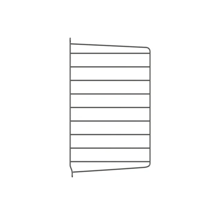 String - Wall ladder for String Shelf 50 x 30 cm, dark gray