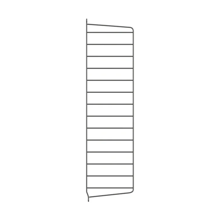 String - Wall ladder for String Shelf 75 x 20 cm, dark gray