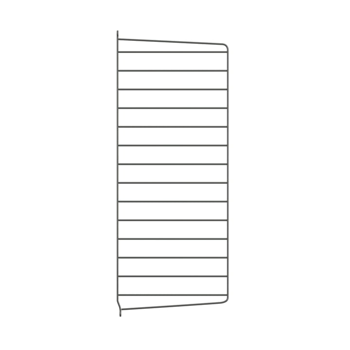 String - Wall ladder for String Shelf 75 x 30 cm, dark gray