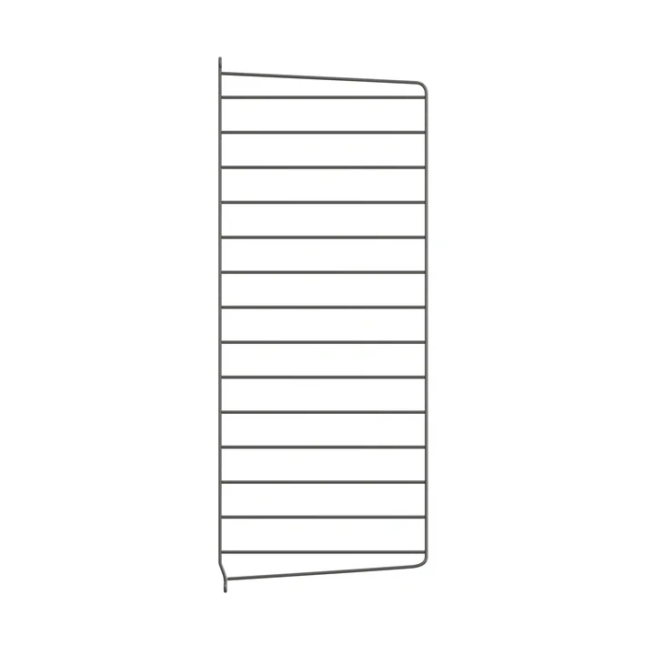String - Wall ladder for String Shelf 75 x 30 cm, dark gray
