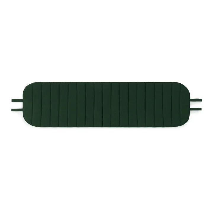 Normann Copenhagen - Vig bench seat cushion, dark green