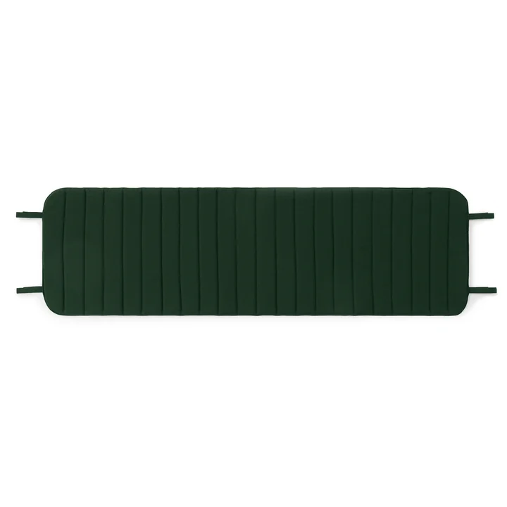 Normann Copenhagen - Vig deck chair seat cushion, dark green