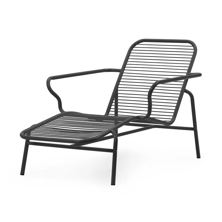 Normann Copenhagen - Vig Deck chair, black